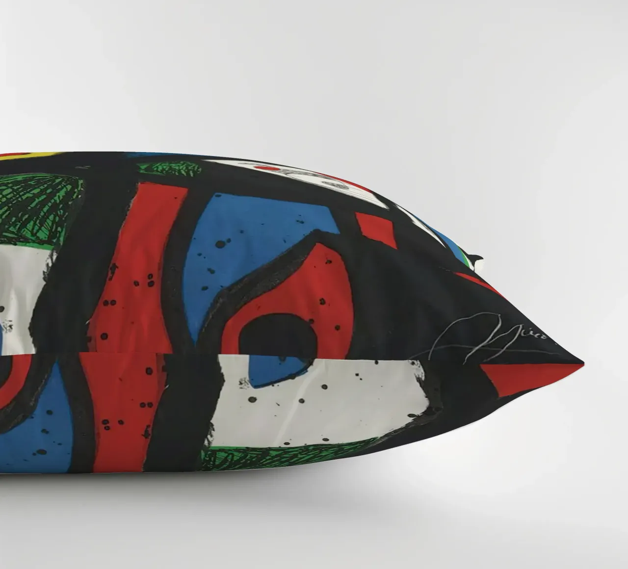 Joan Miró Stampa Gargantua 1977 cuscino da Danielshop