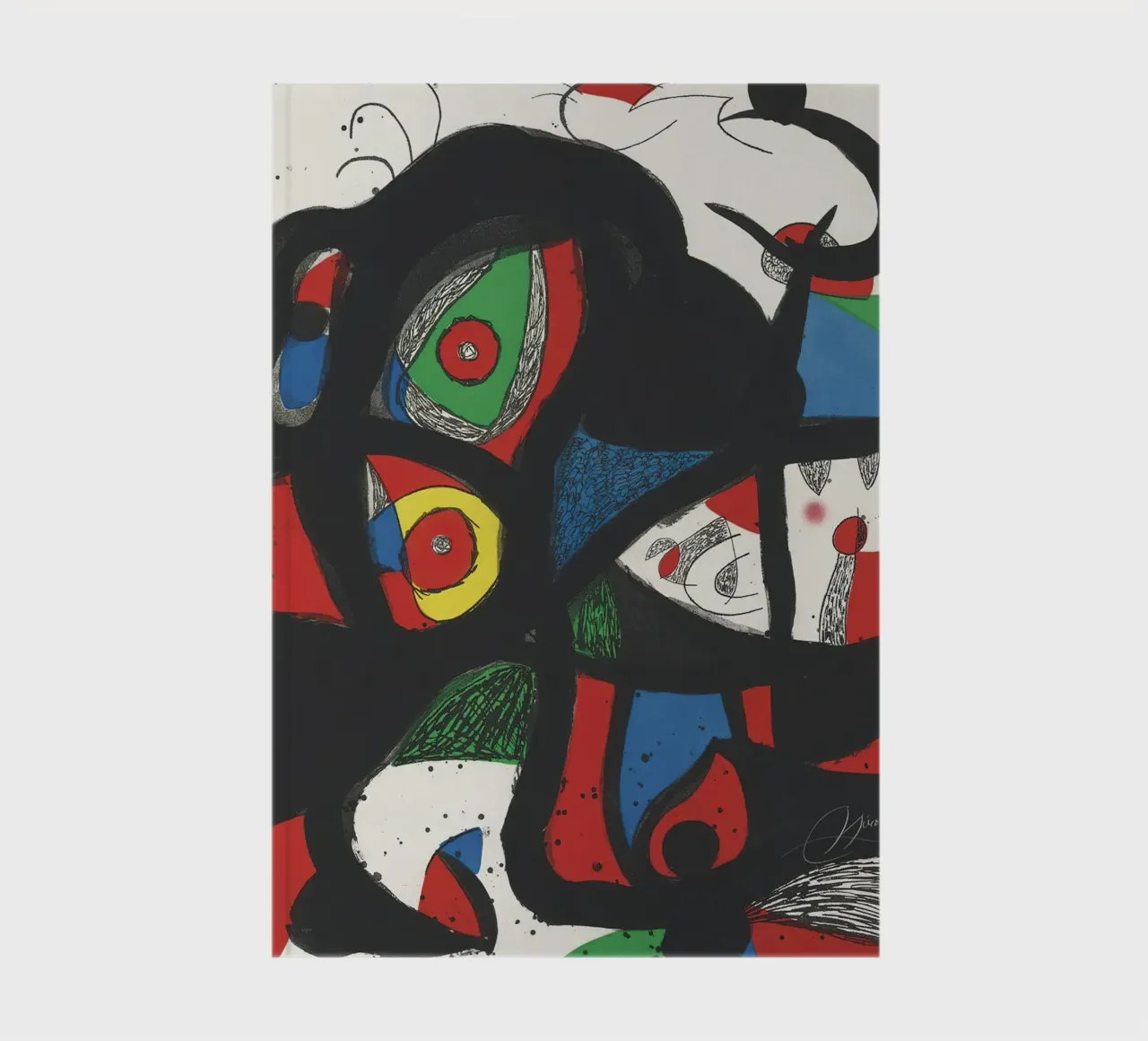 Joan Miró Print Gargantua 1977 notebook by Danielshop