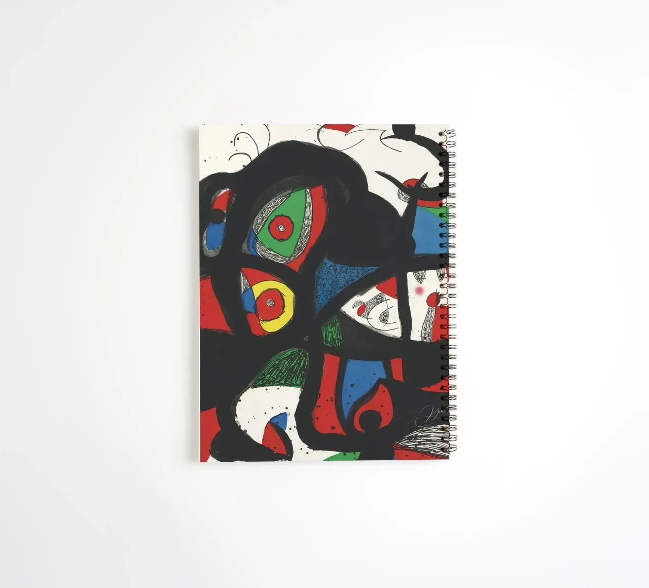 Joan Miró Print Gargantua 1977 spiral notebook by Danielshop