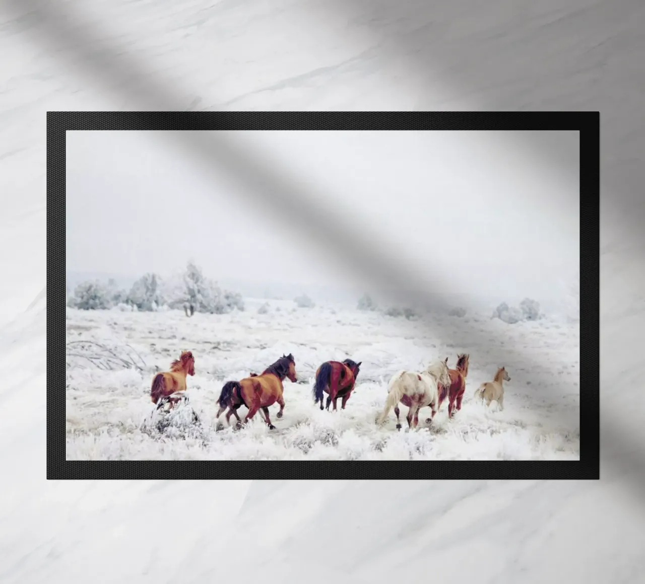 Winter Horses zerbino da Kevin Russ