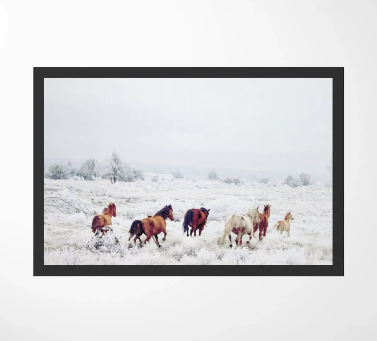 Winter Horses zerbino da Kevin Russ