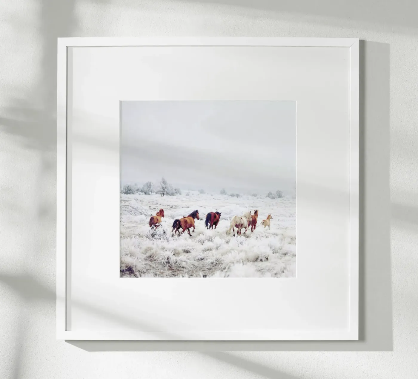 Winter Horses poster da Kevin Russ