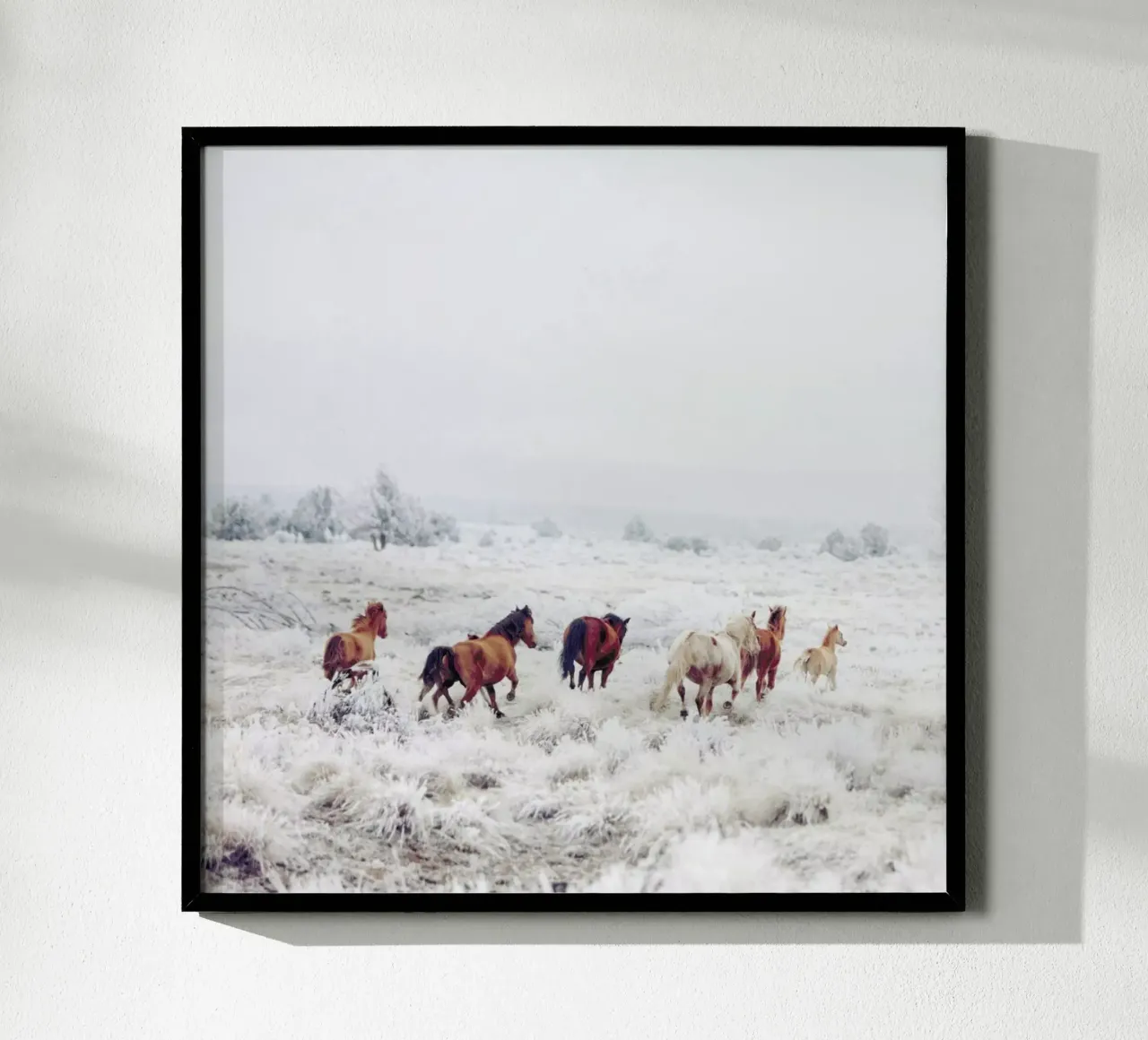 Winter Horses poster da Kevin Russ