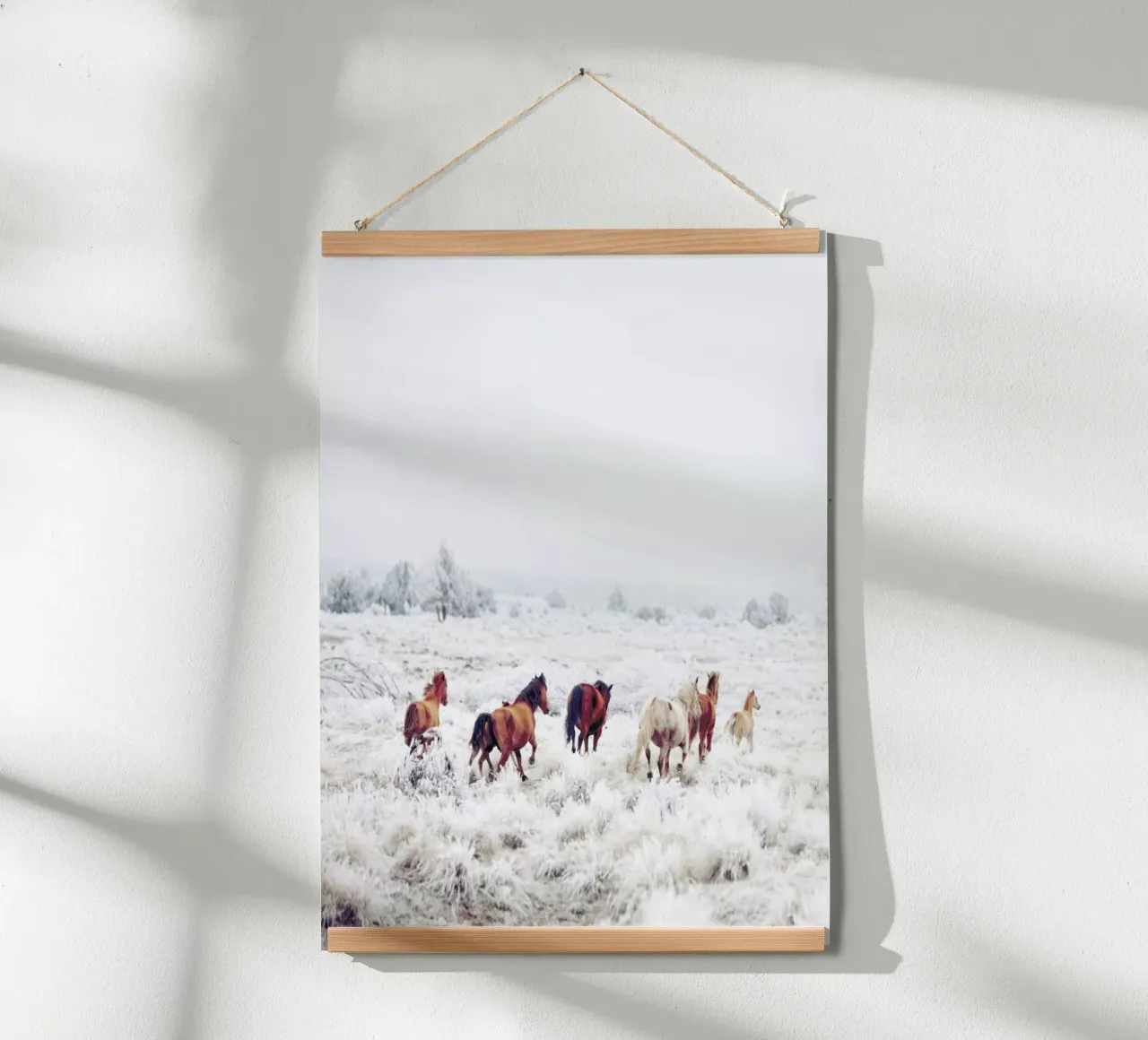 Winter Horses poster da Kevin Russ