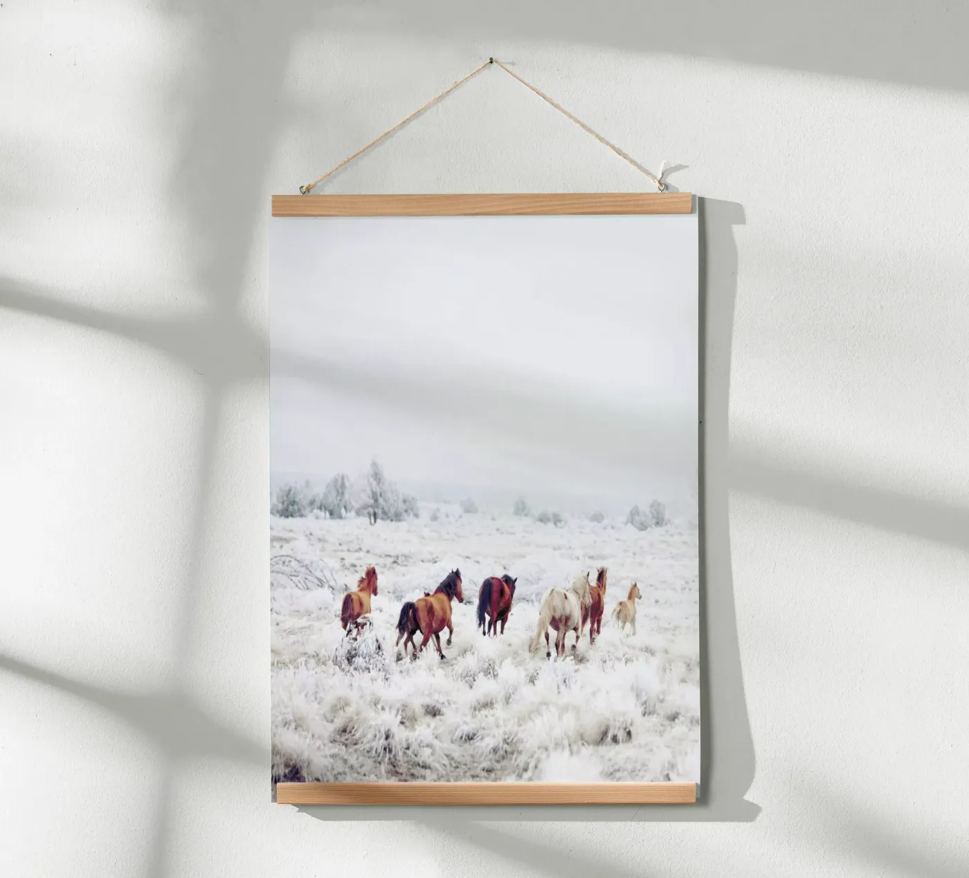 Winter Horses poster da Kevin Russ