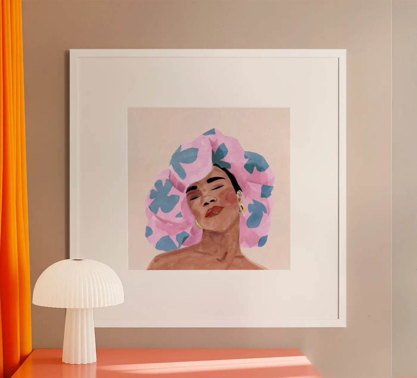 Hat Girl poster da Laura Page