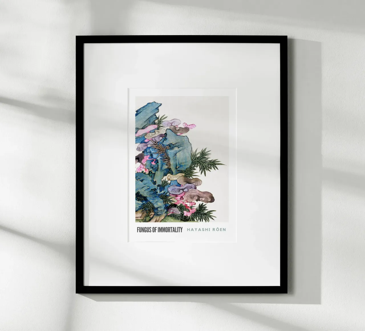 Fungus of Immortality | Press Play Art Print | Japanese Art poster with plastic frame by Press Play Art Prints