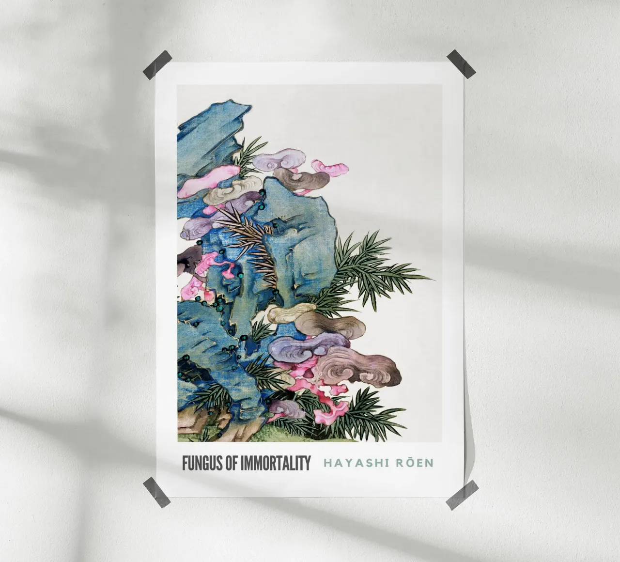 Fungus of Immortality | Press Play Art Print | Japanese Art poster with plastic frame by Press Play Art Prints
