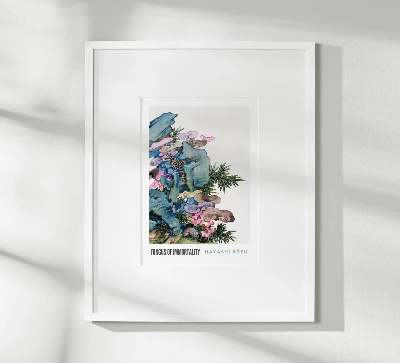 Fungus of Immortality | Press Play Art Print | Japanese Art poster with plastic frame by Press Play Art Prints