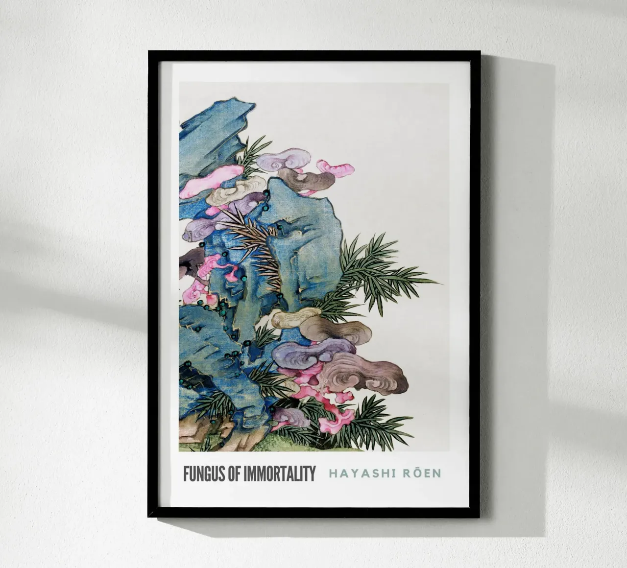 Fungus of Immortality | Press Play Art Print | Japanese Art poster with plastic frame by Press Play Art Prints