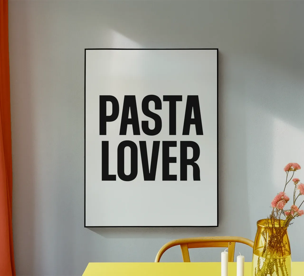 Pasta Lover plexiglass da Paigaam Studio
