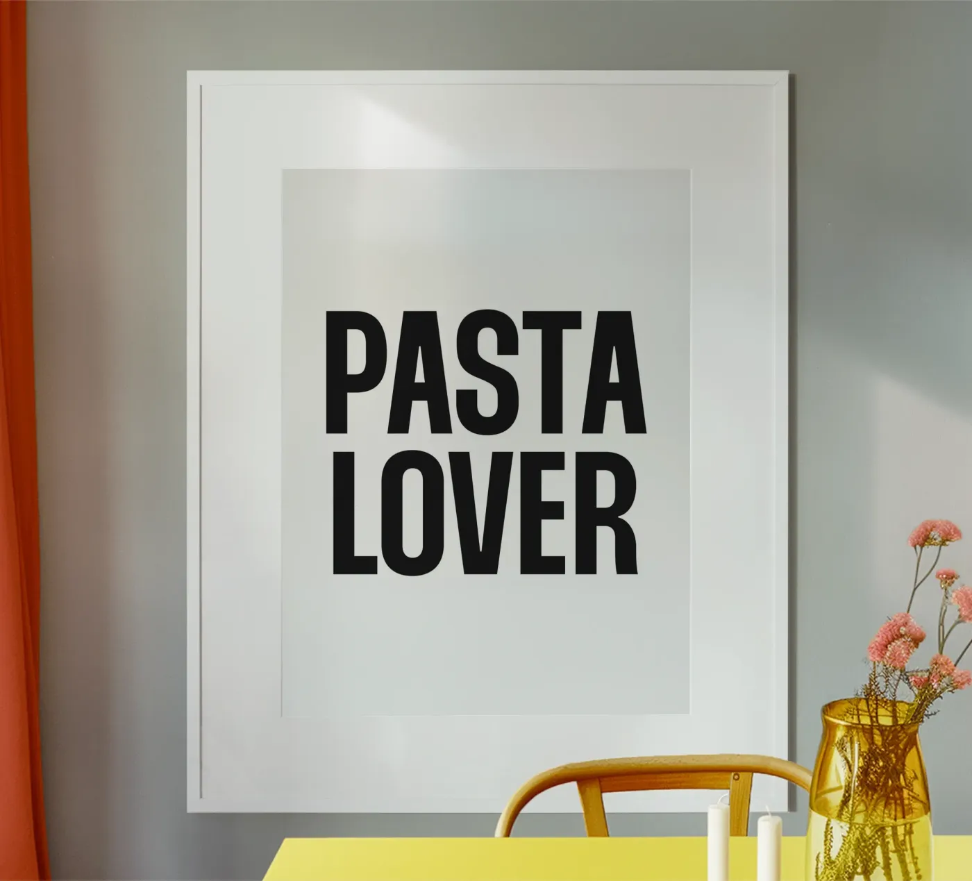 Pasta Lover poster da Paigaam Studio