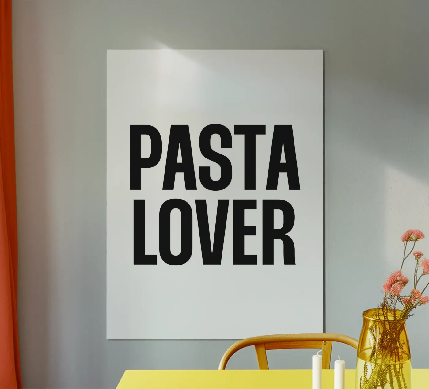 Pasta Lover poster da Paigaam Studio