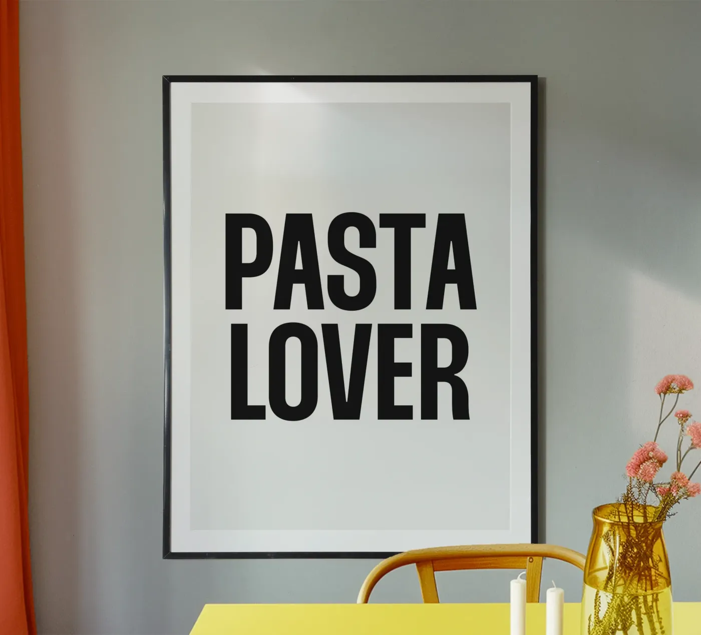 Pasta Lover poster da Paigaam Studio