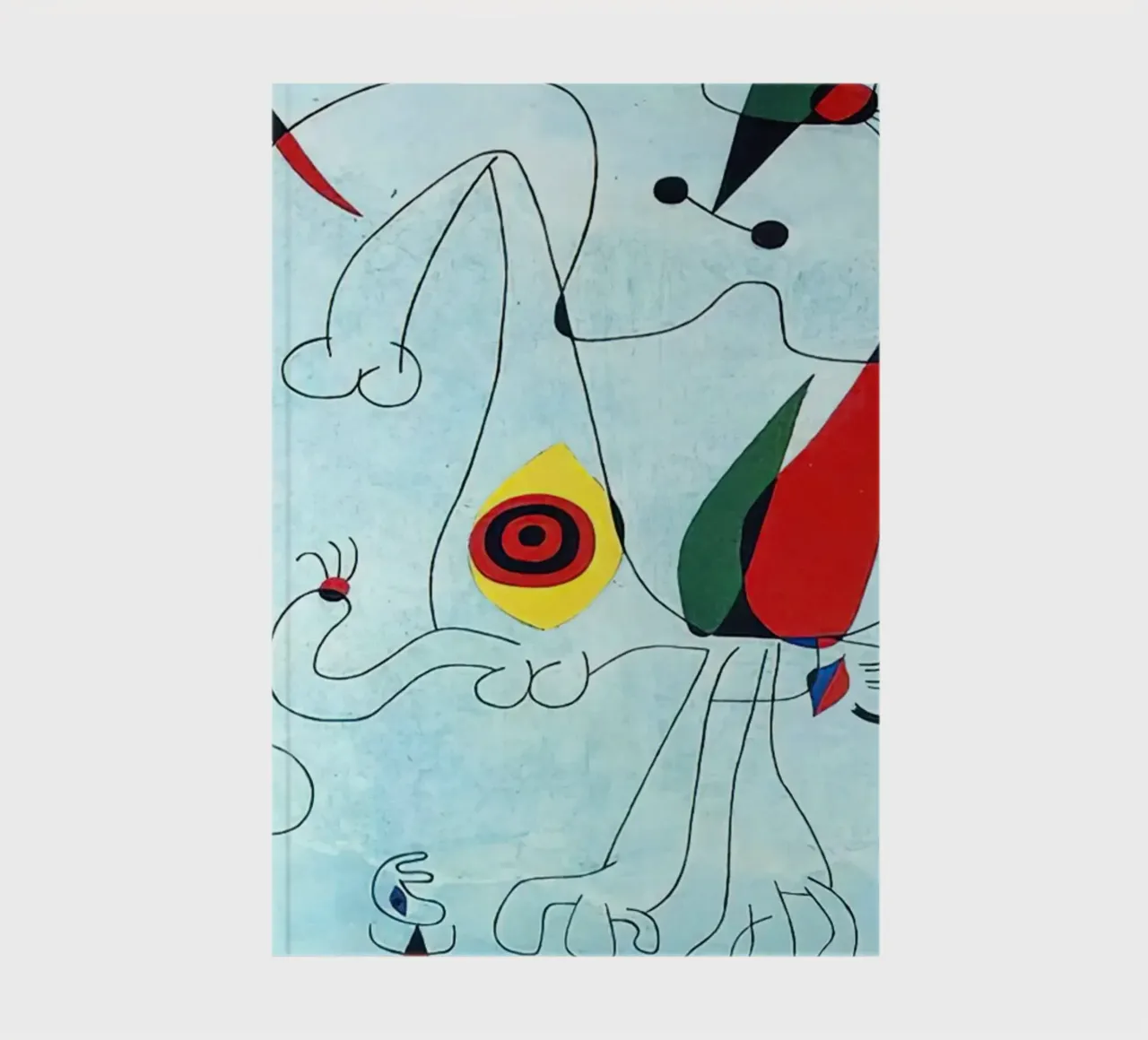 Miró Red Dots notebook by Danielshop