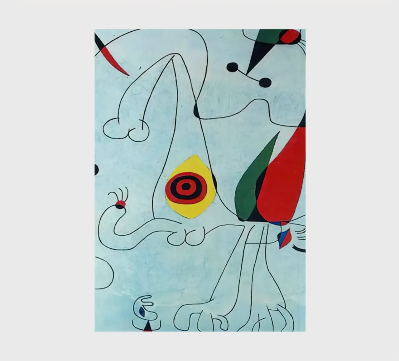 Miró Red Dots notebook by Danielshop