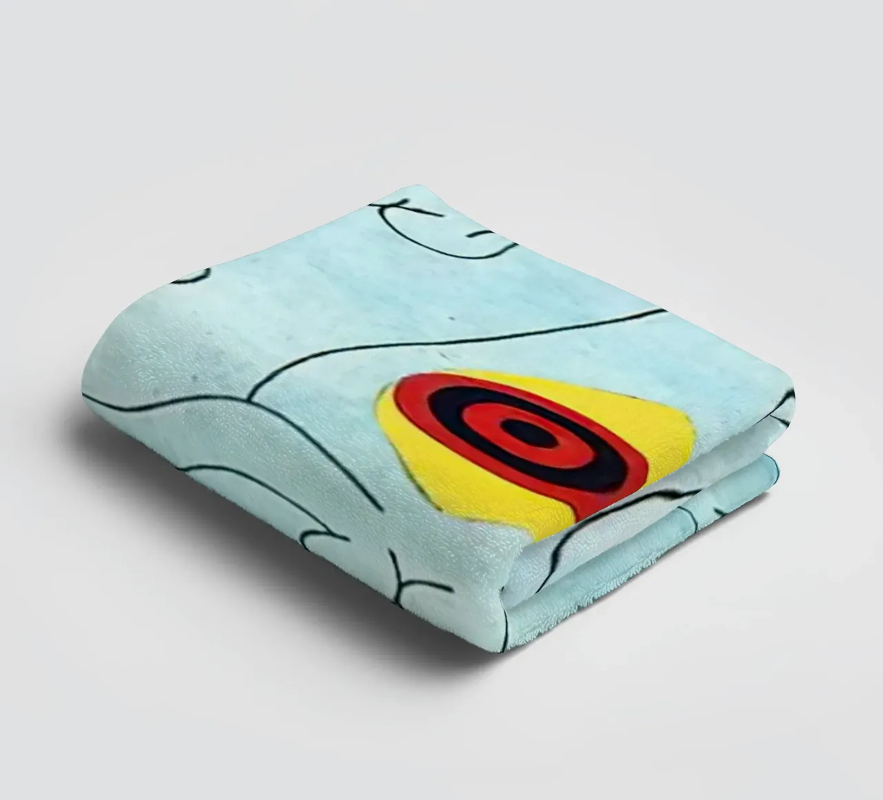Miró Red Dots towel by Danielshop