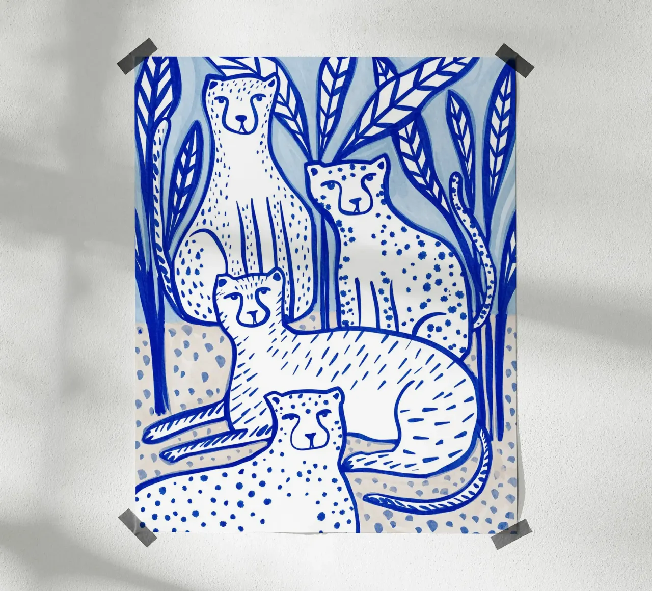 Wild Cats poster by Nikita Jariwala