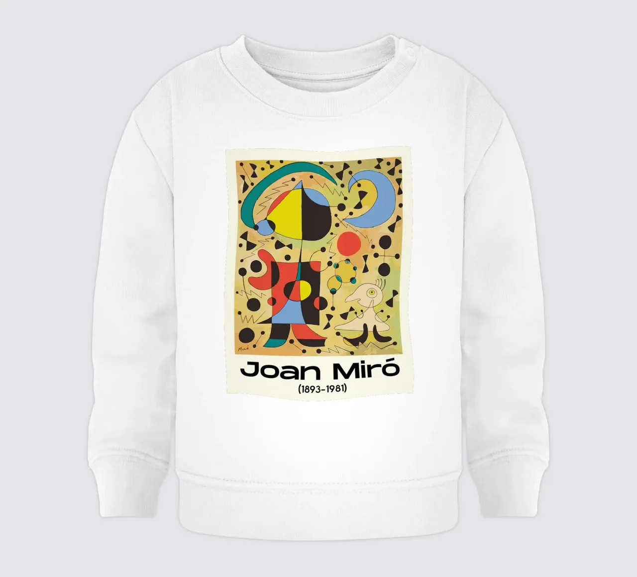 Joan Miro 1893-1981 felpa neonato da Danielshop