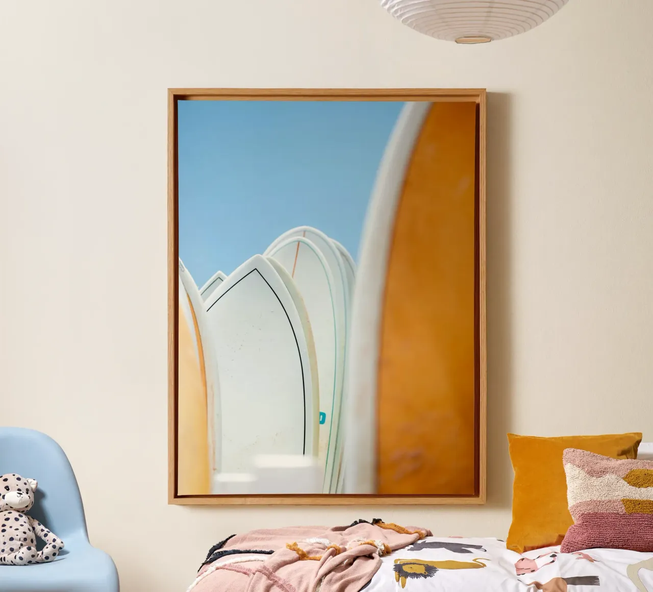 Surf Vibes canvas by Raisa Zwart