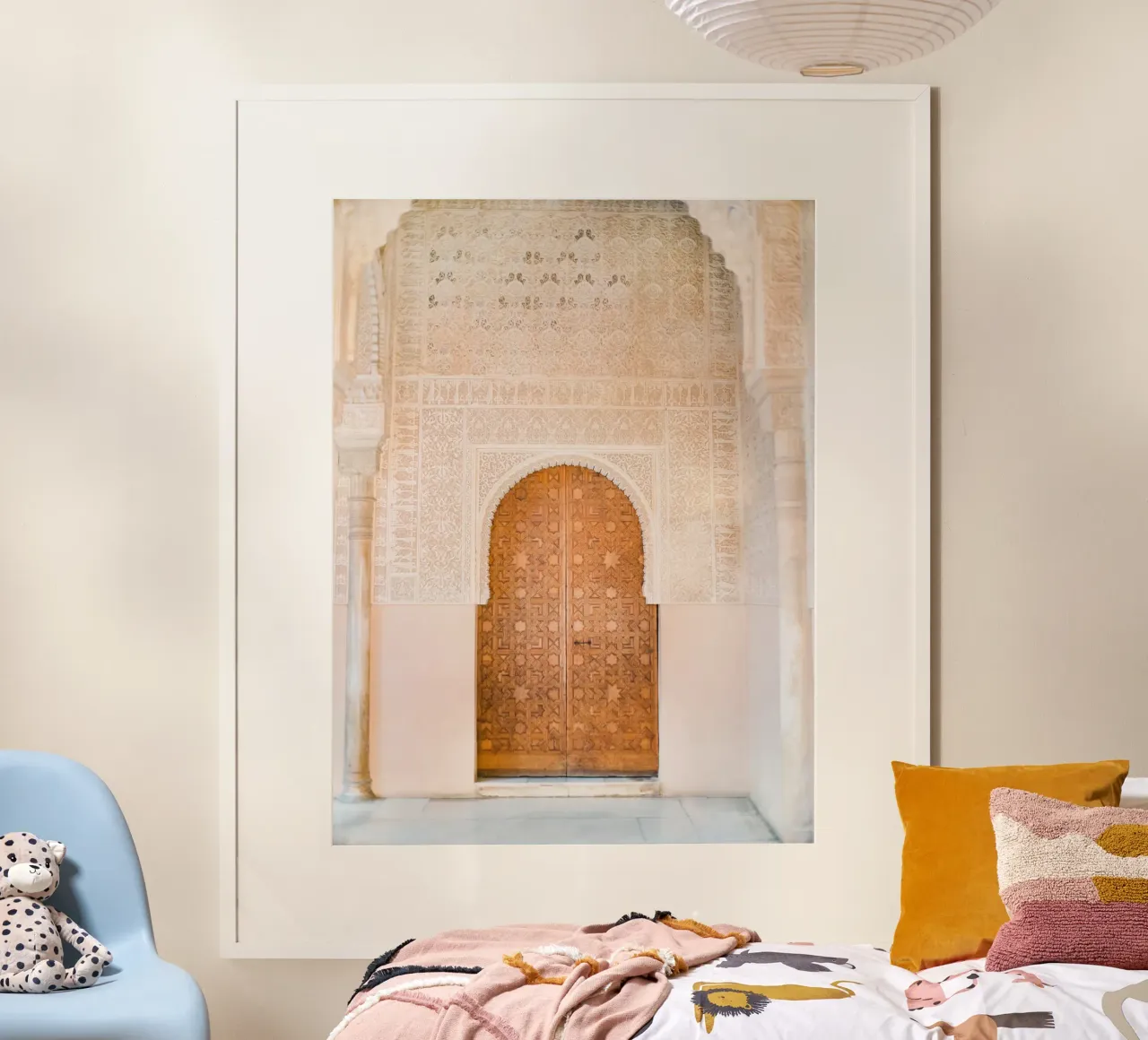 Porta Alhambra poster con telaio in alluminio da Raisa Zwart