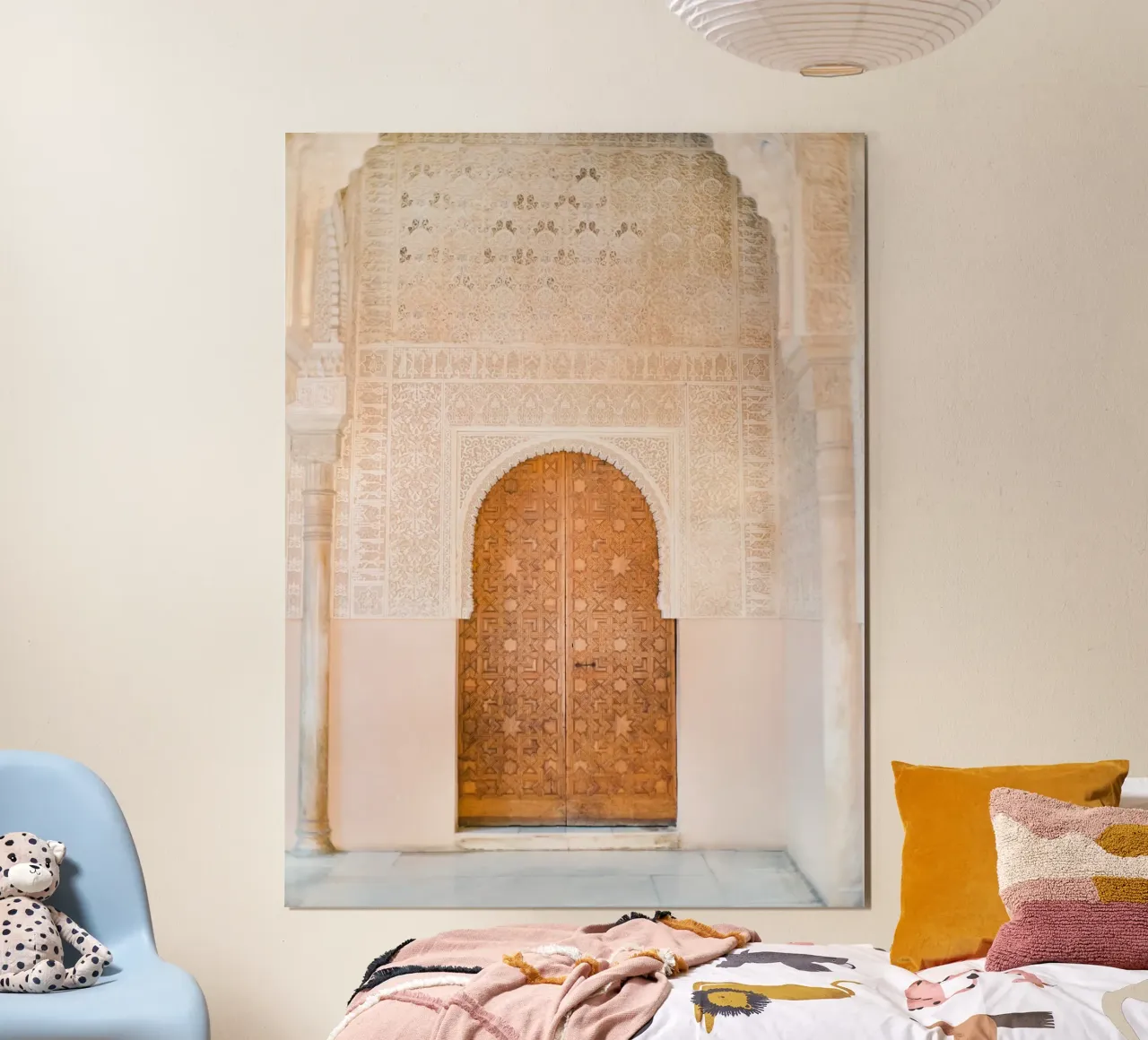 Porta Alhambra poster con telaio in alluminio da Raisa Zwart