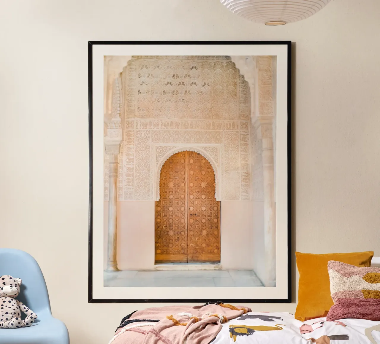Porta Alhambra poster con telaio in alluminio da Raisa Zwart