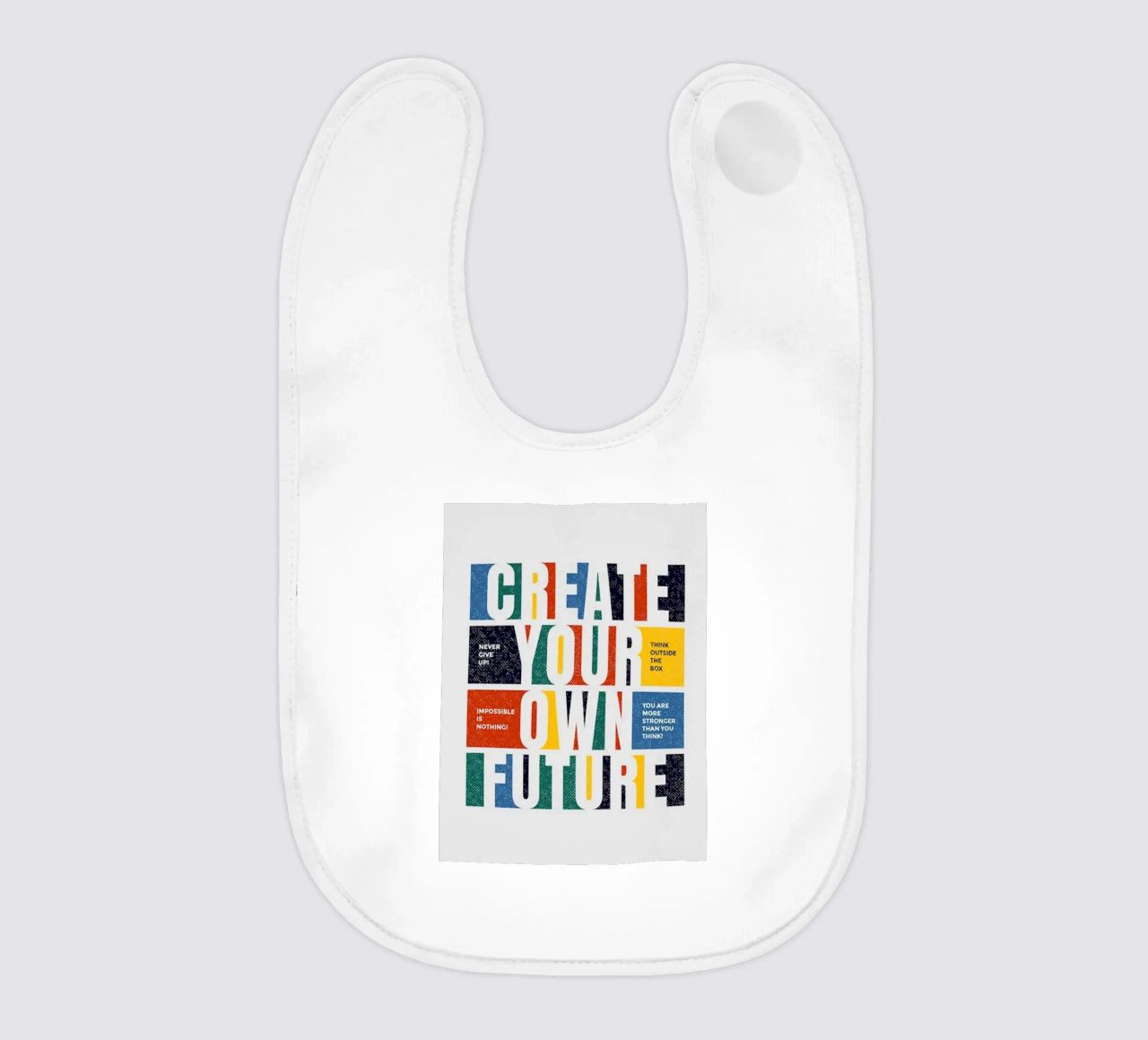 create your own future baby bib by Andara shop