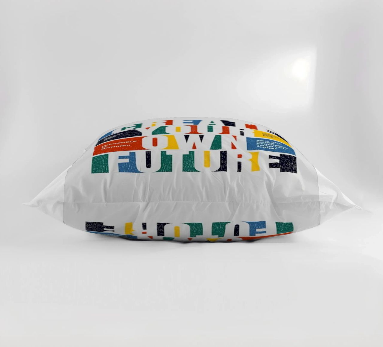 create your own future decorative cushion by Andara shop