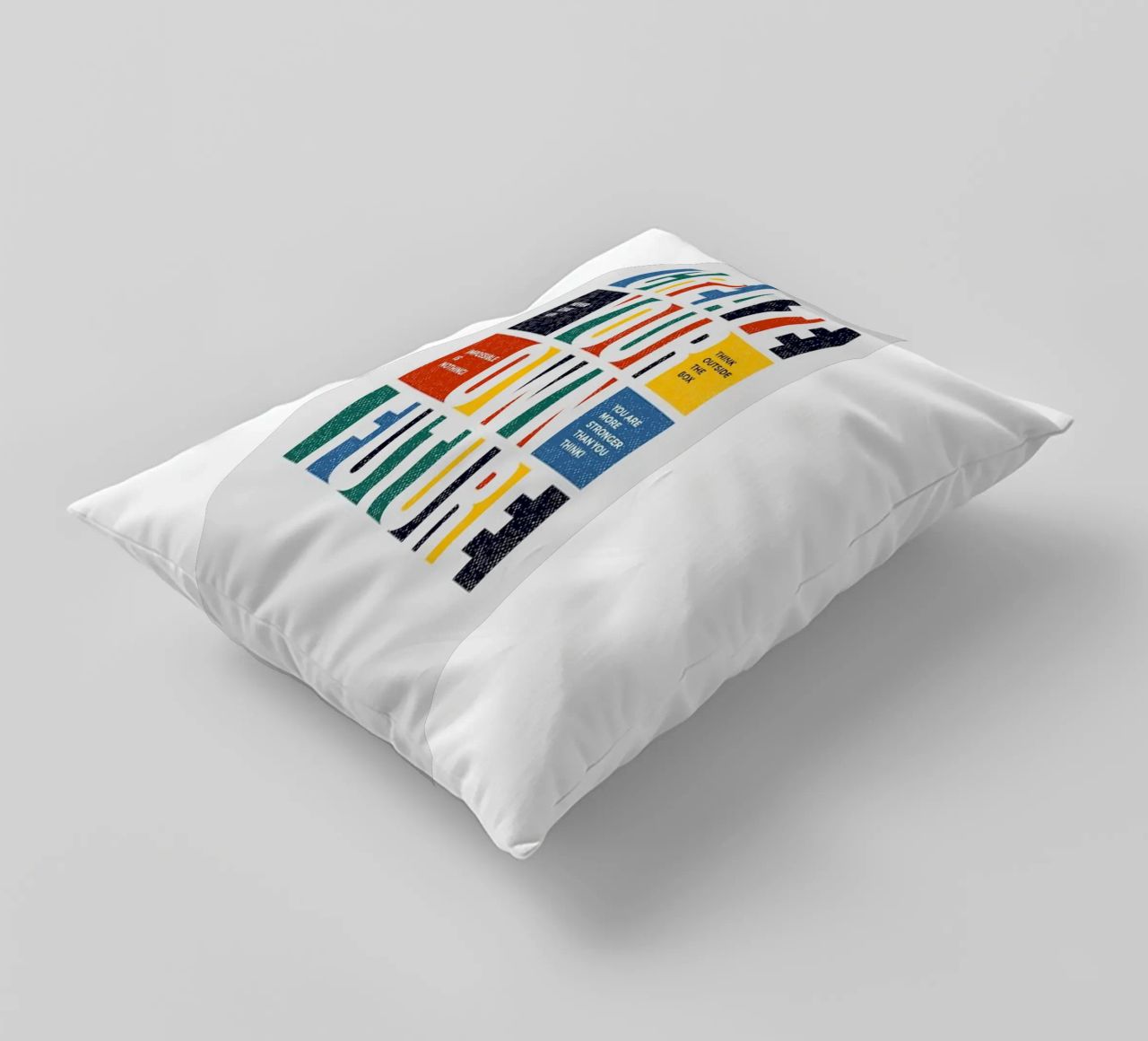 create your own future decorative cushion by Andara shop