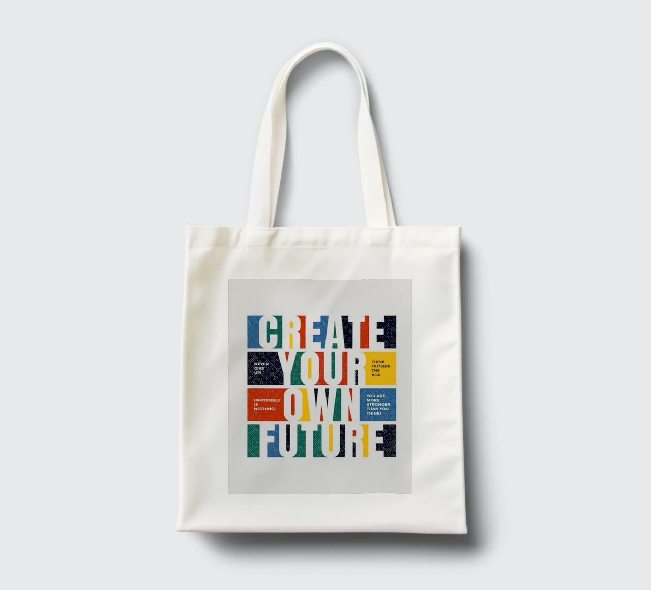 create your own future tote bag by Andara shop