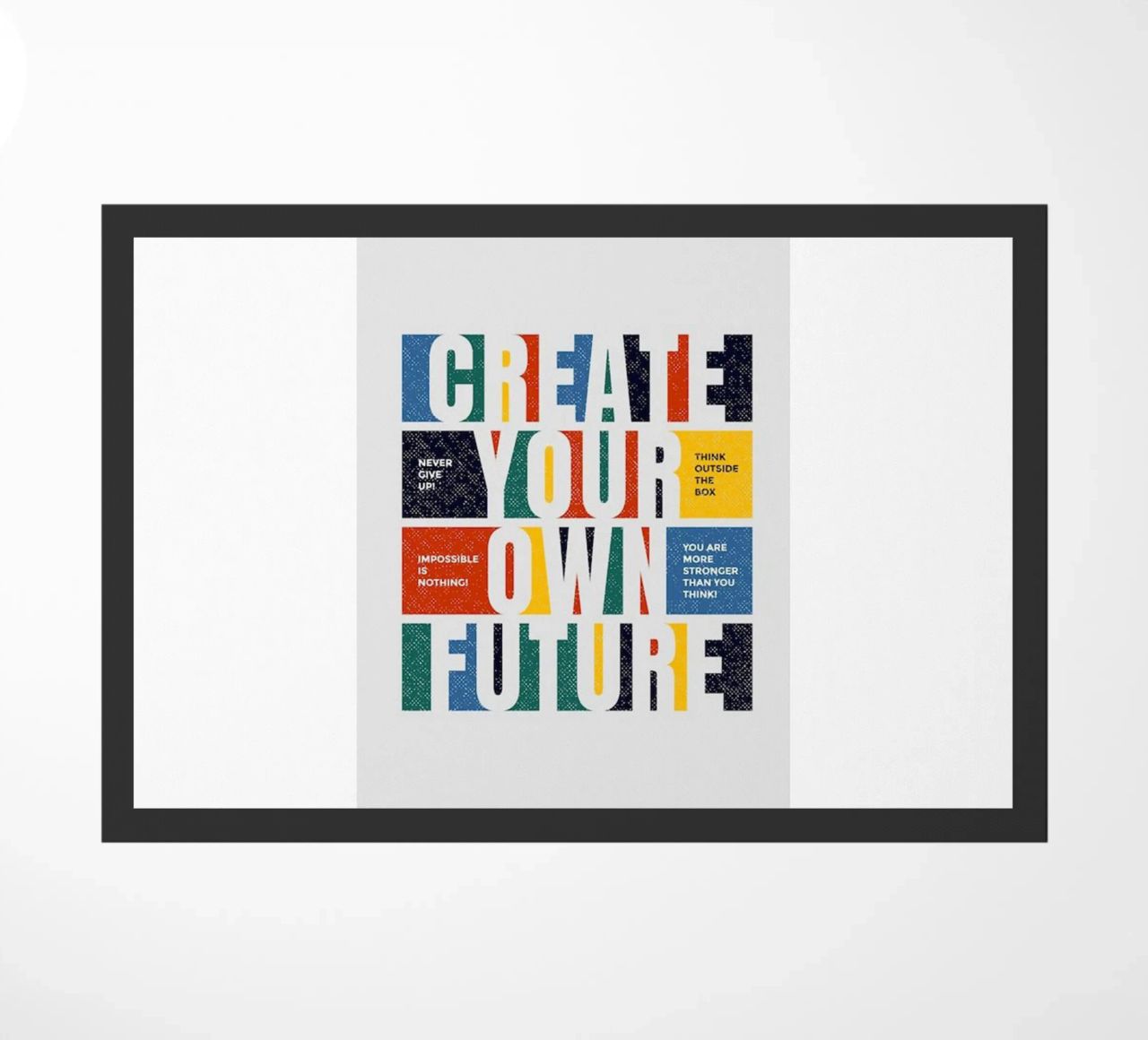 create your own future doormat by Andara shop