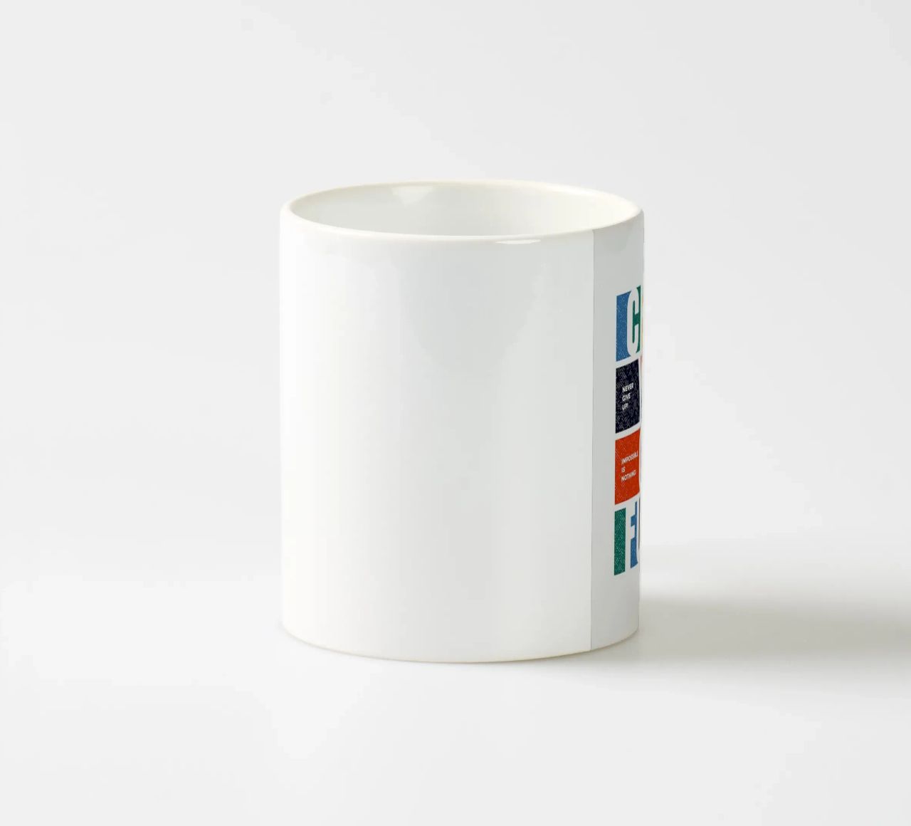 create your own future ceramic mug by Andara shop