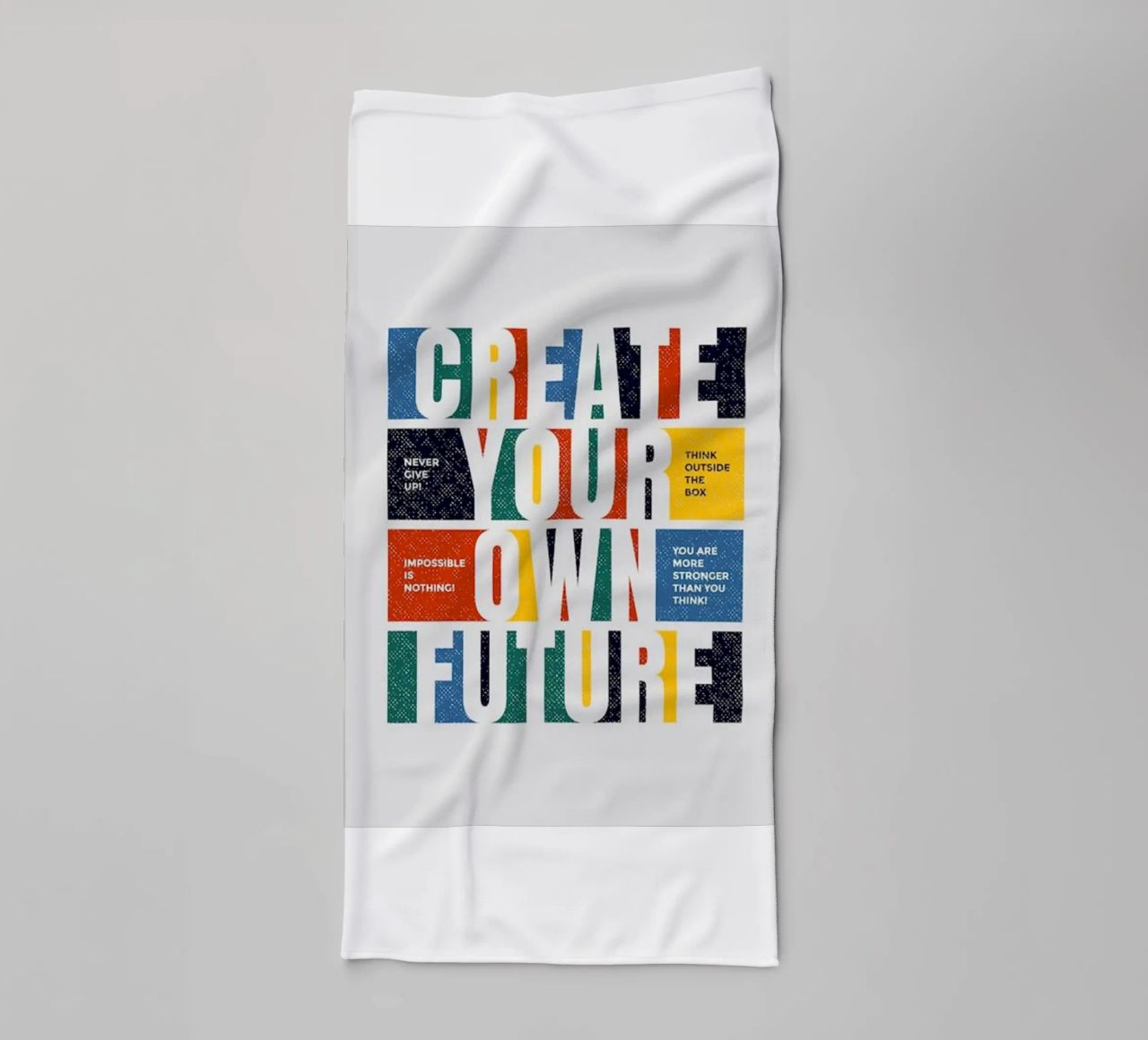 create your own future towel by Andara shop