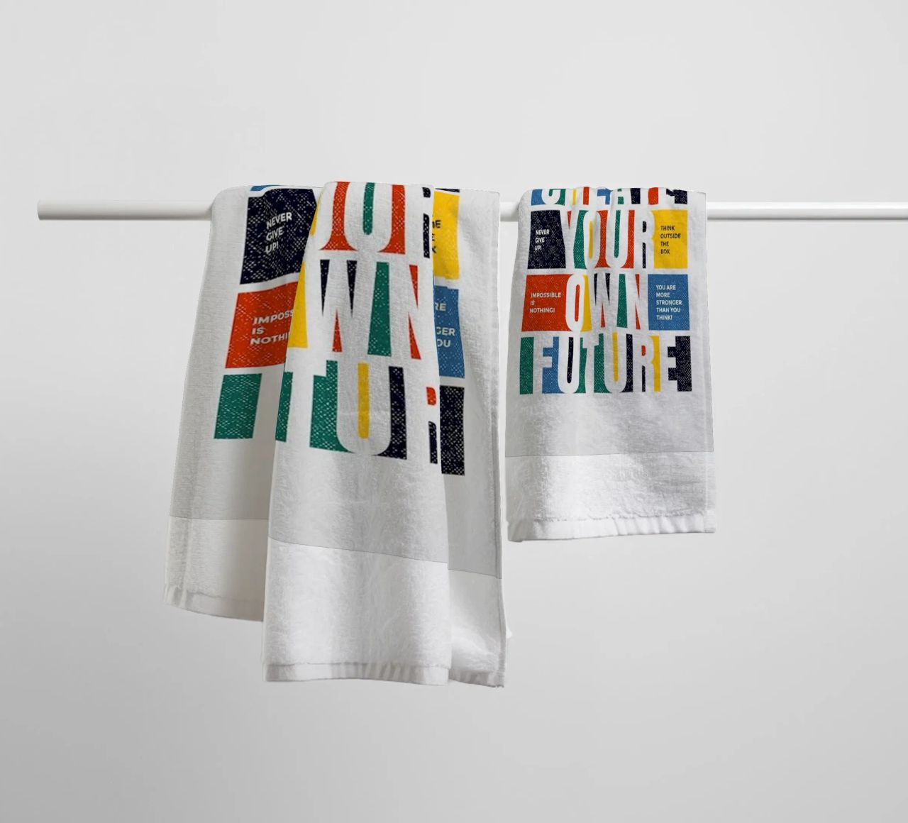 create your own future towel by Andara shop