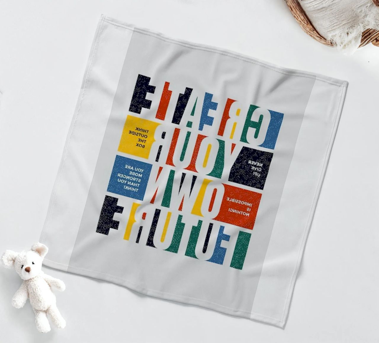 create your own future fleece blanket by Andara shop