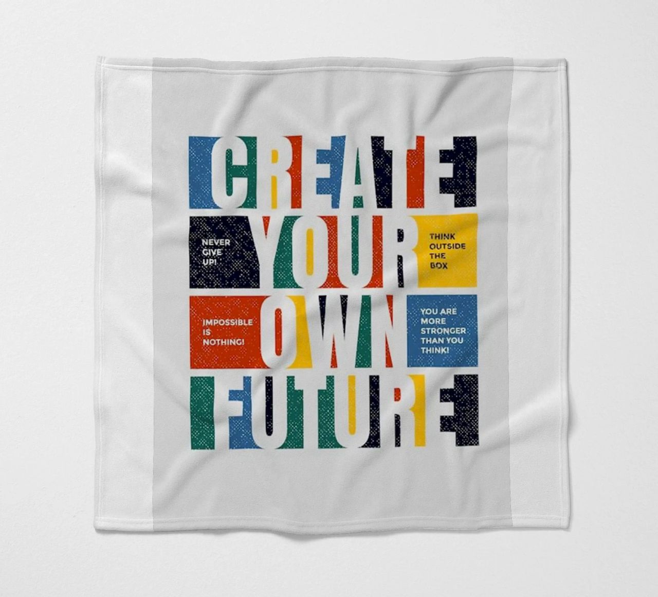 create your own future fleece blanket by Andara shop