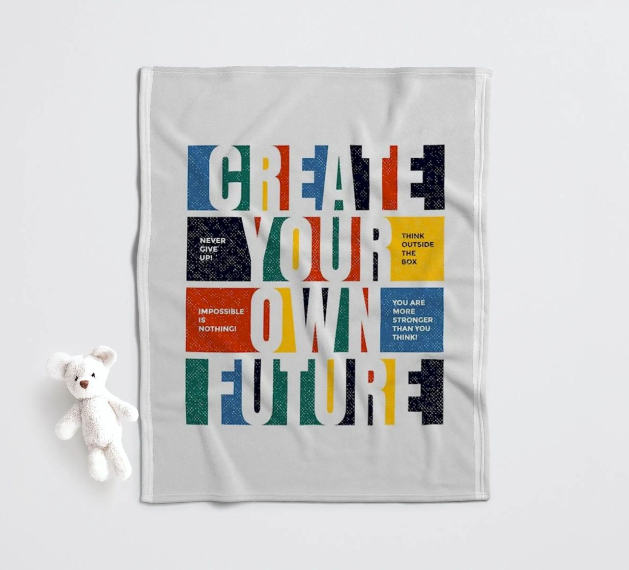 create your own future fleece blanket by Andara shop