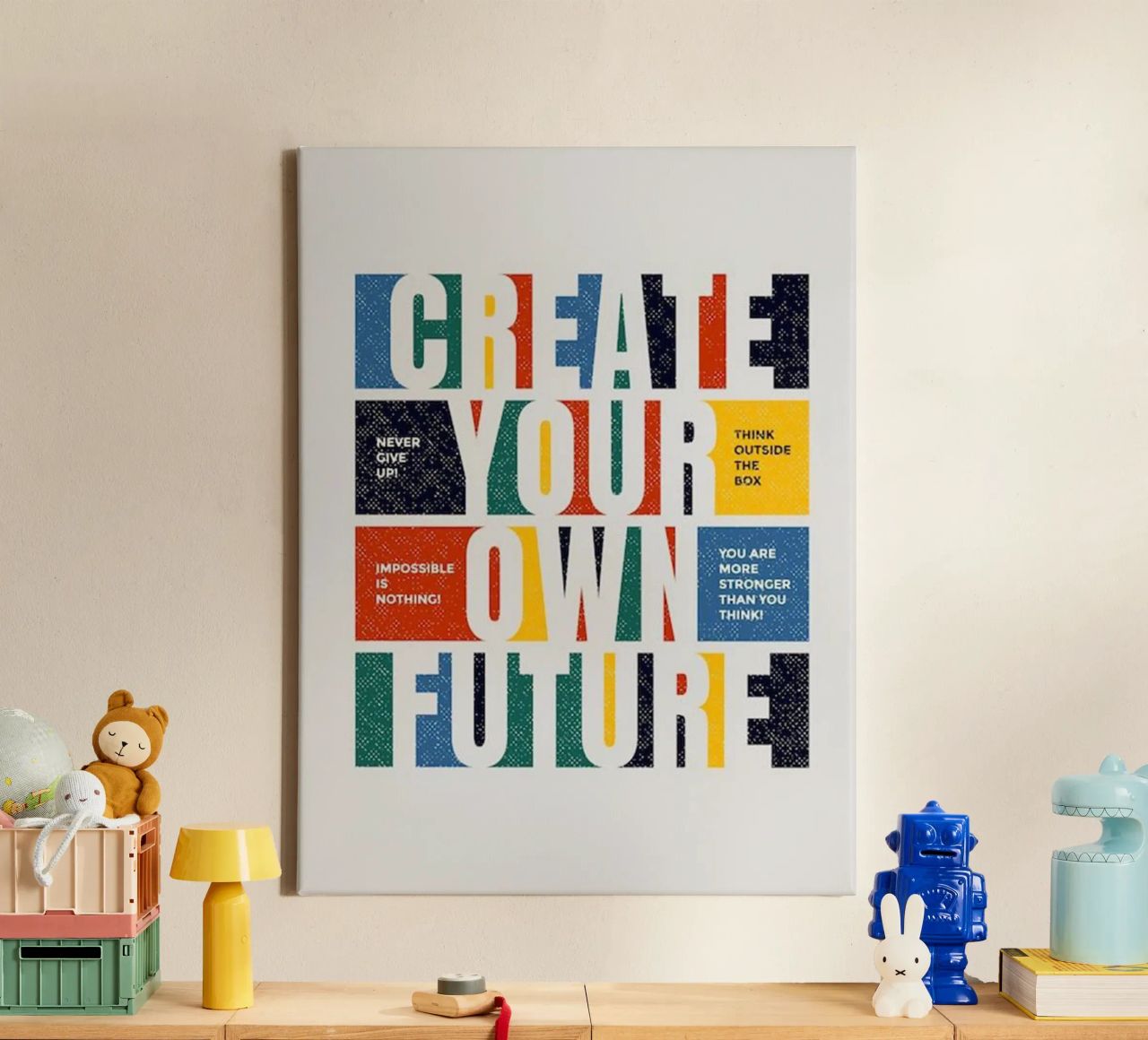 create your own future canvas by Andara shop