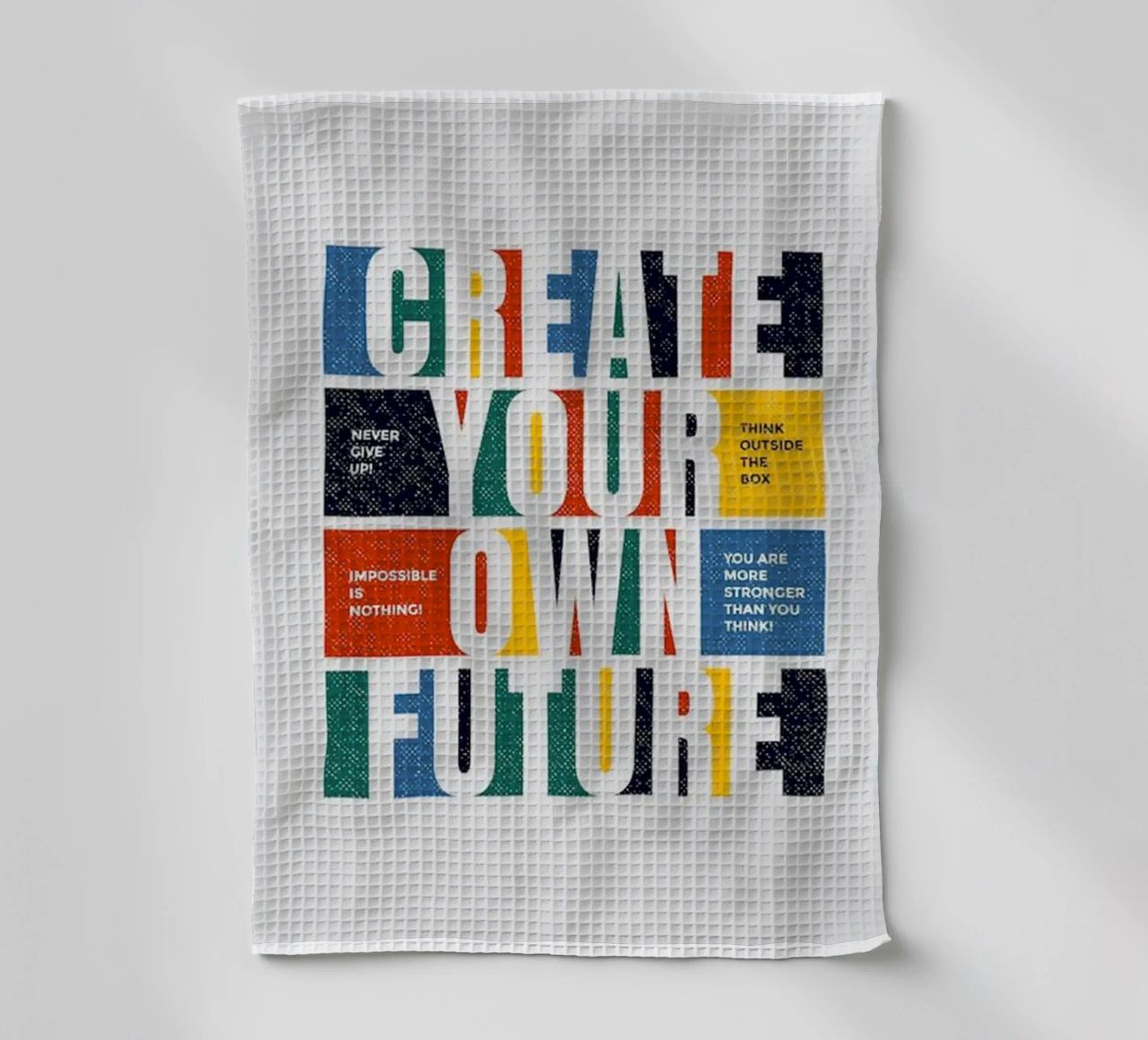 create your own future tea towel by Andara shop