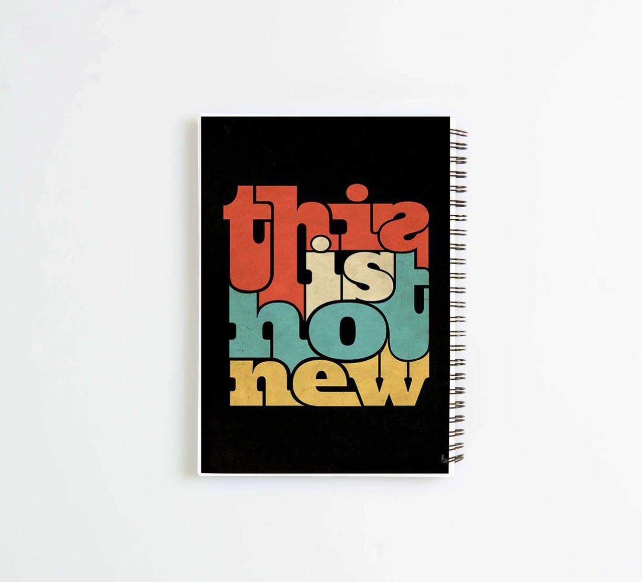 this is not new spiral notebook by Andara shop