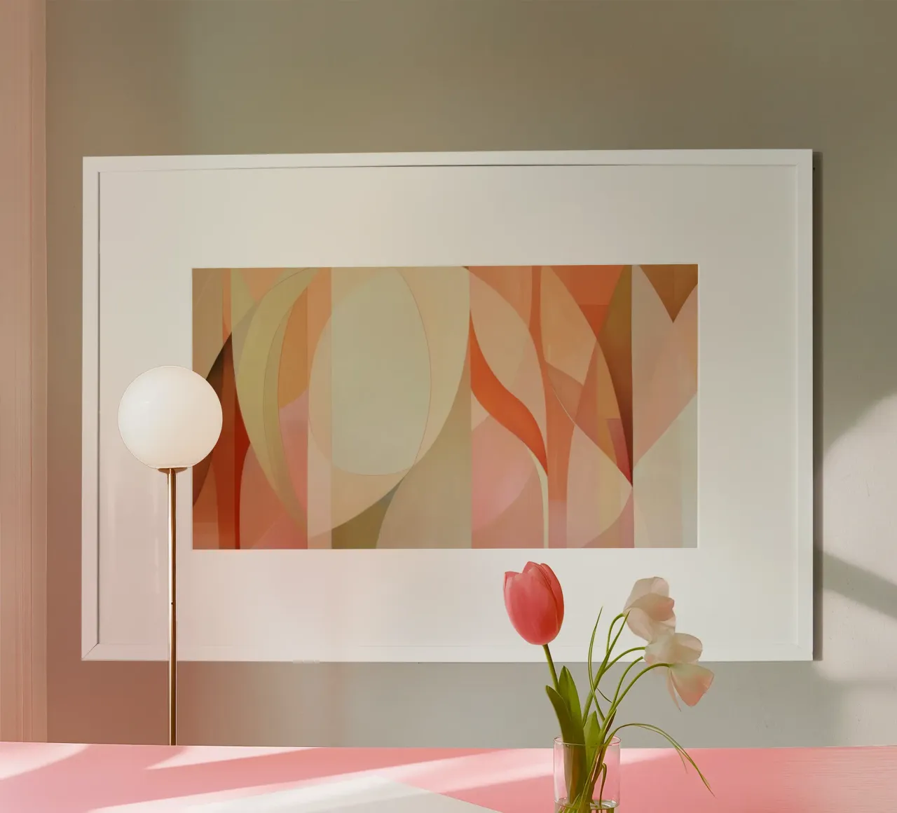 Arte da parete di Imagine poster con telaio in legno da Imagine