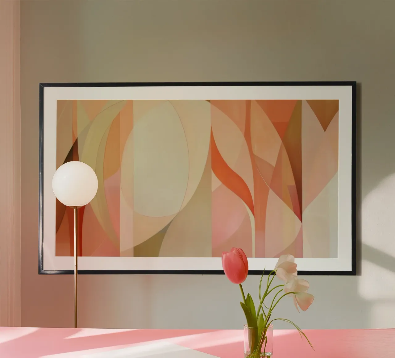 Arte da parete di Imagine poster con telaio in legno da Imagine