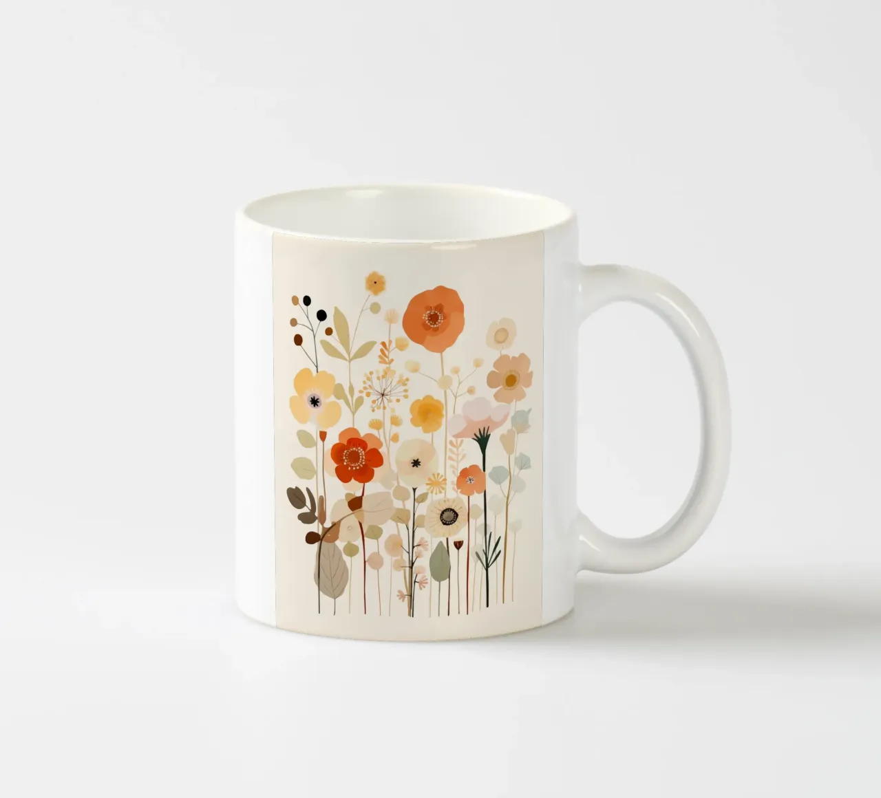 Astrazione floreale tazza in ceramica da Imagine