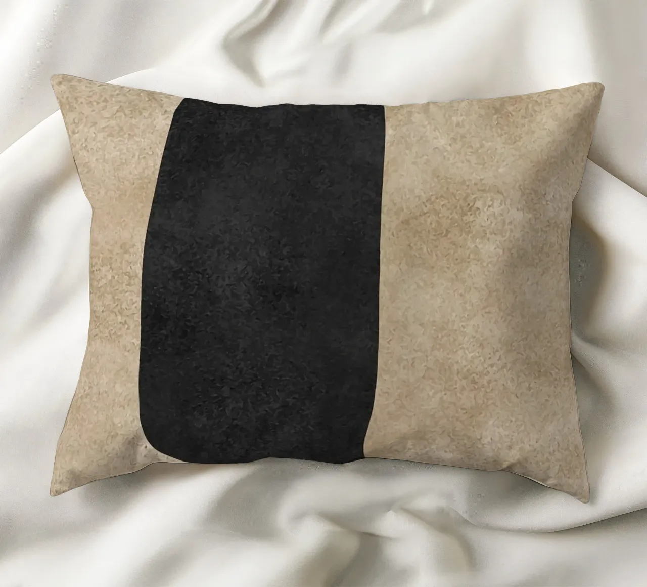 abstract boho line cuscino da vintageshop