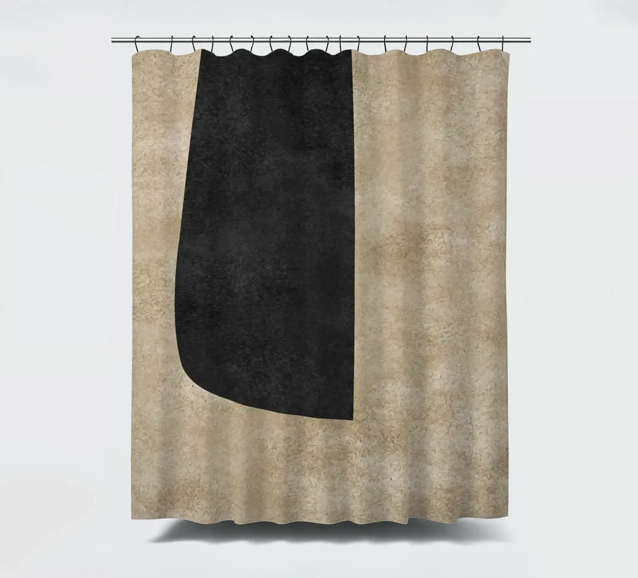 abstract boho line tenda da doccia da vintageshop