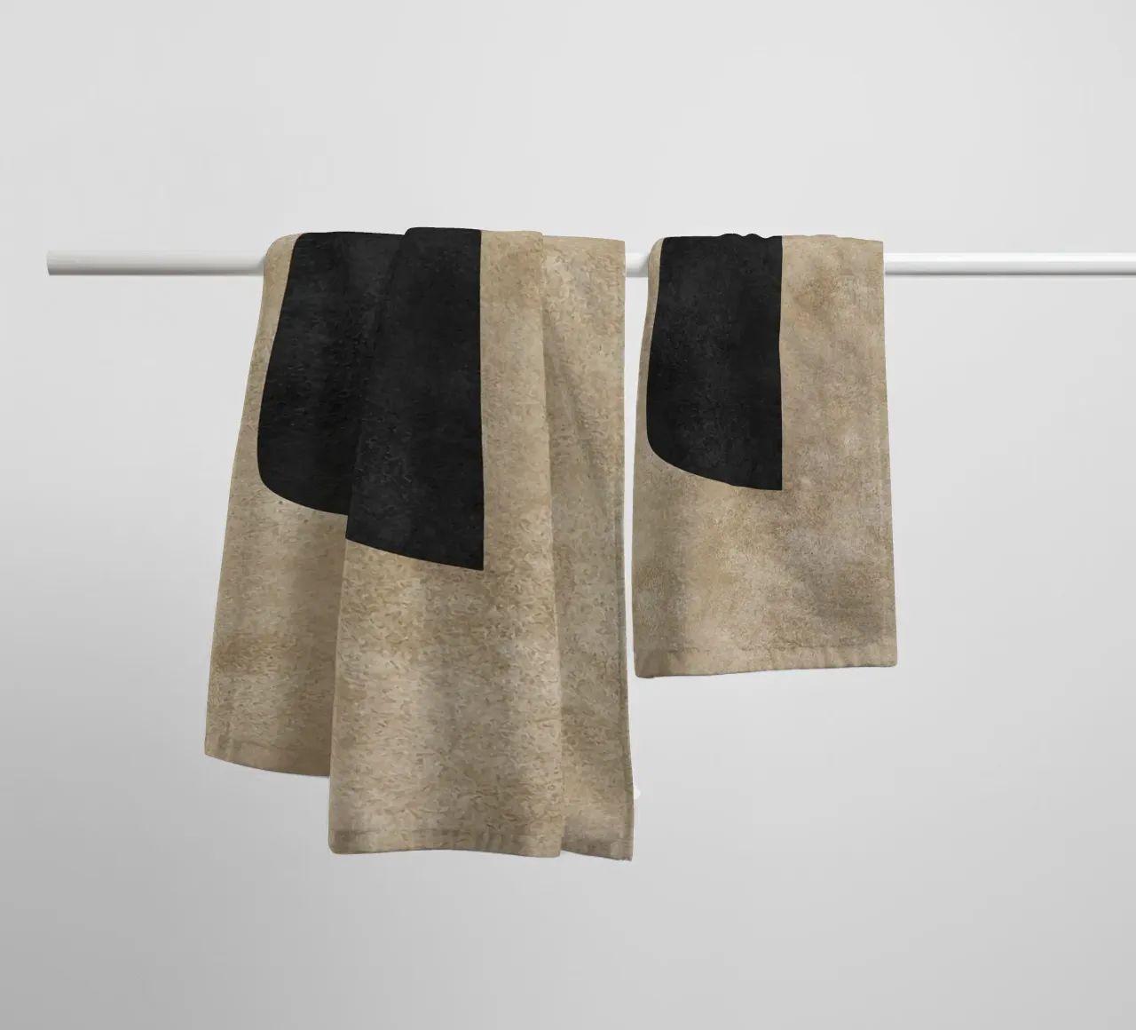 abstract boho line asciugamano da bagno da vintageshop