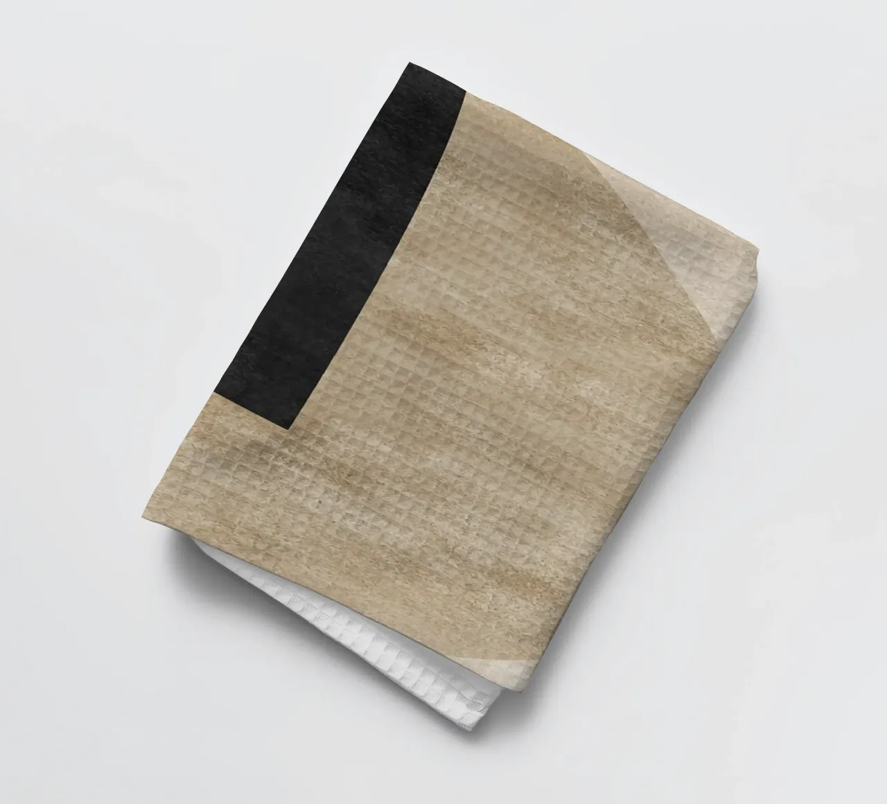 abstract boho line tea towel by vintageshop
