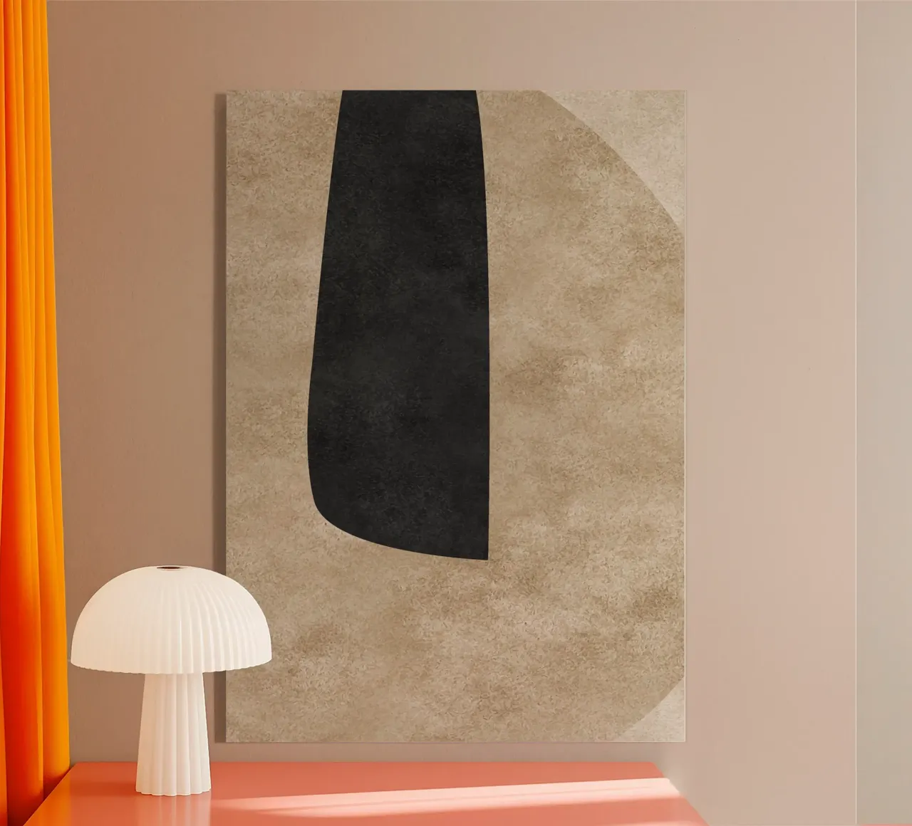 abstract boho line plexiglass da vintageshop