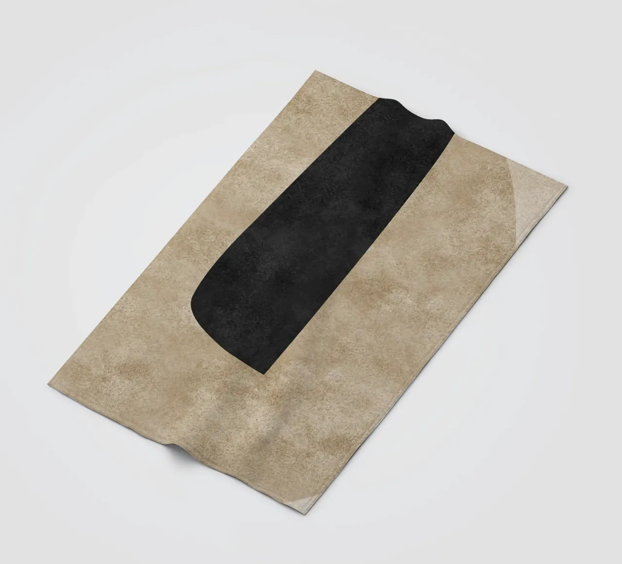 abstract boho line fleece blanket by vintageshop
